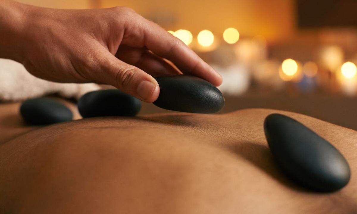 What is and how to do stone massage"