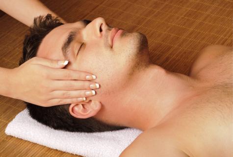 Massage at baldness