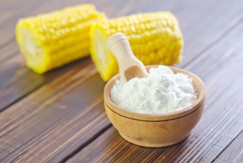 About advantage and harm of corn starch