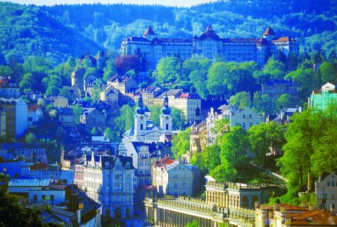 Karlovy Vary - the resort town (Czech Republic)