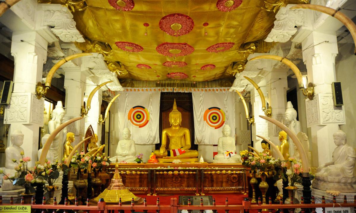 Excursion to the Temple and the museum of Sacred Tooth of Buddha
