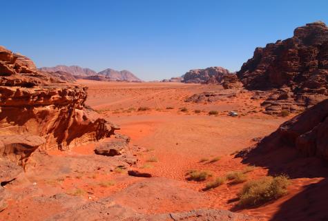 Red sands of Wadi Rum (Jordan)