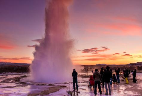 Hot geysers of Iceland