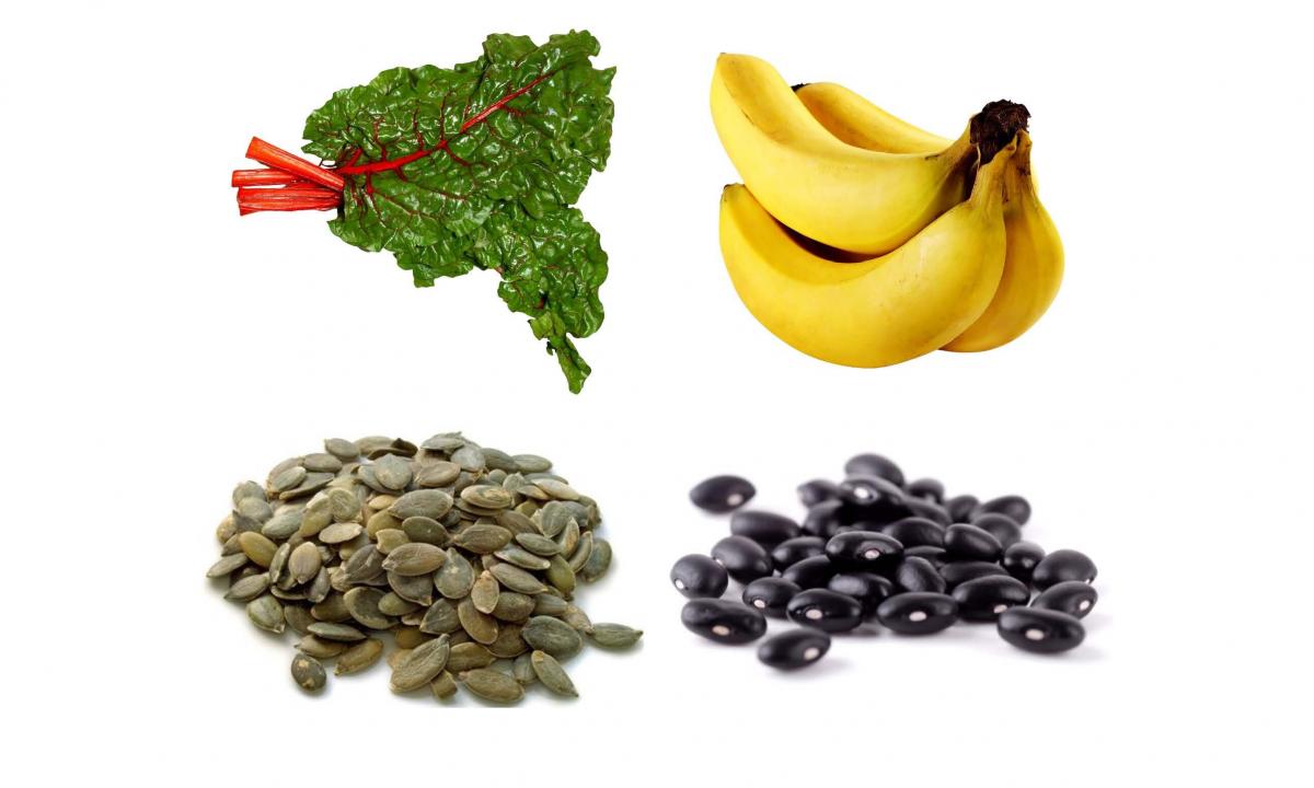 Magnesium in food and its role in a human body"