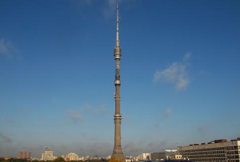 Ostankino Television Tower (Russia)