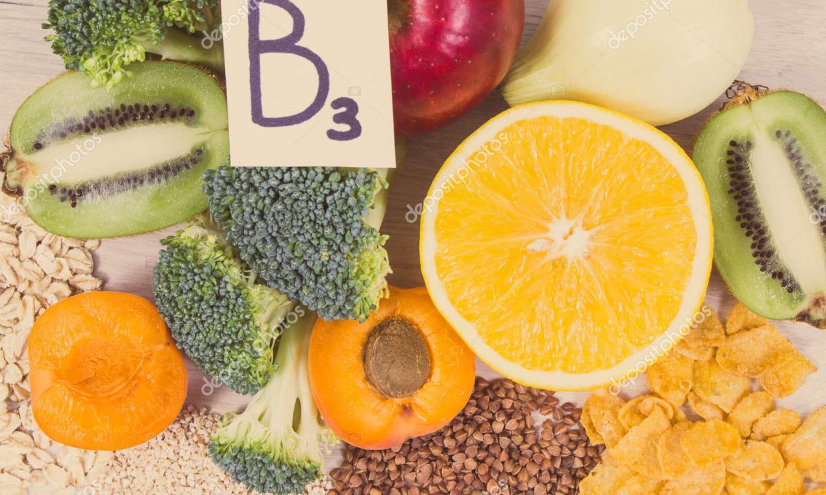 In what products contains and as B8 vitamin affects human health