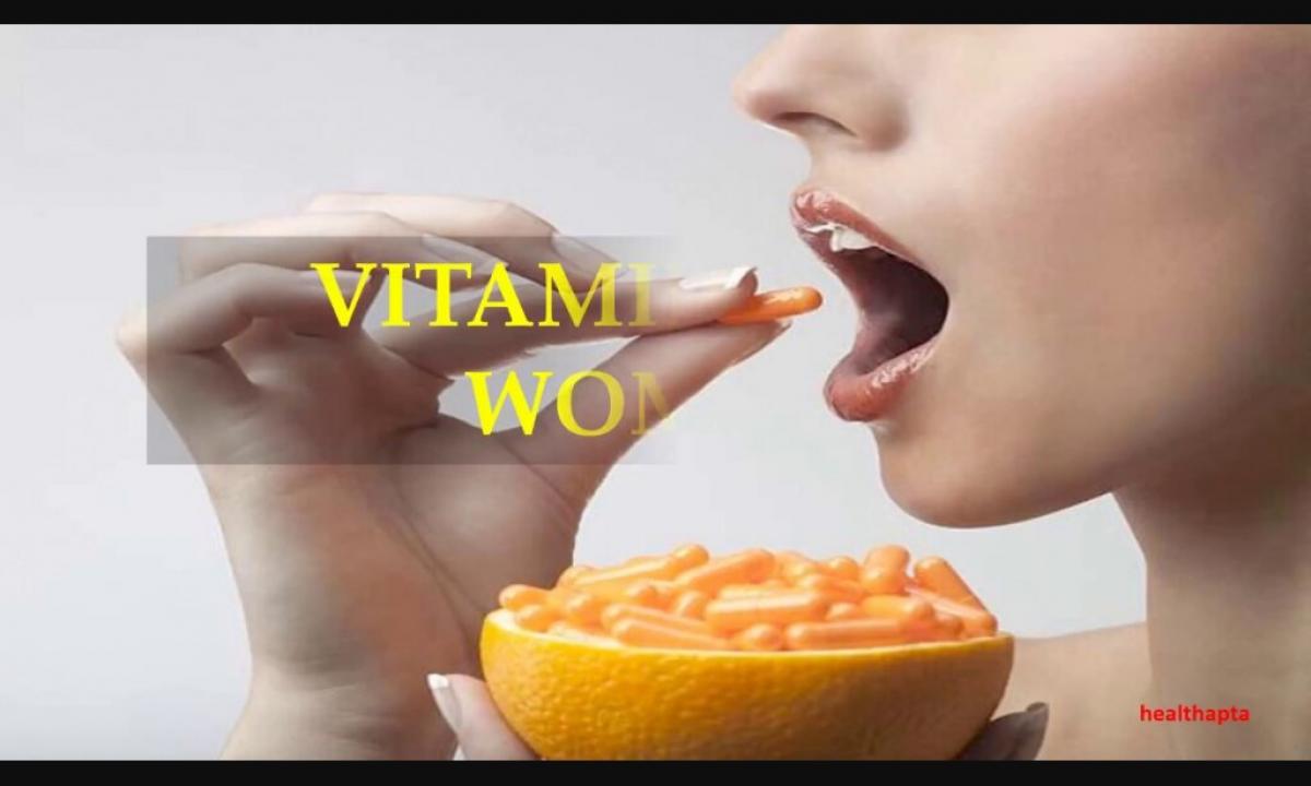 Vitamins for health of the woman"