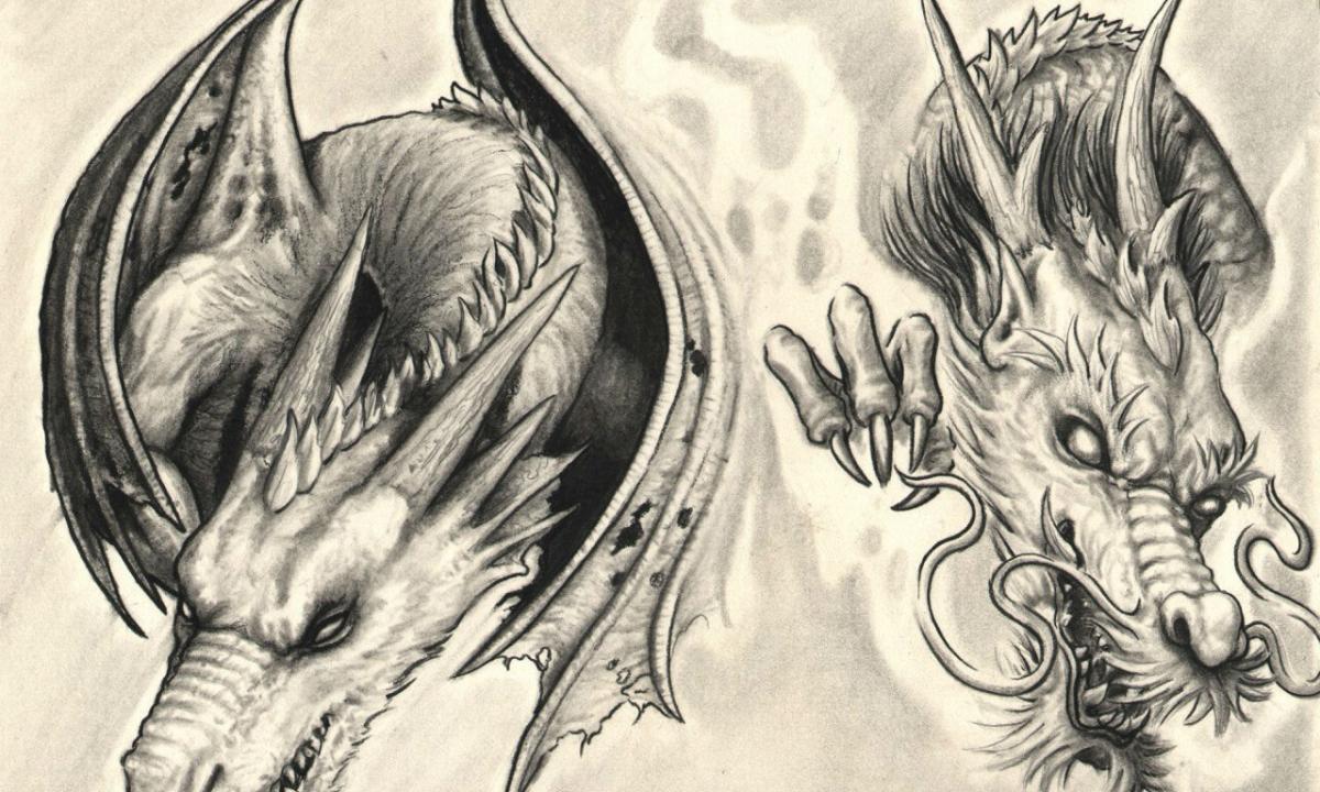 What means tattoo with dragon