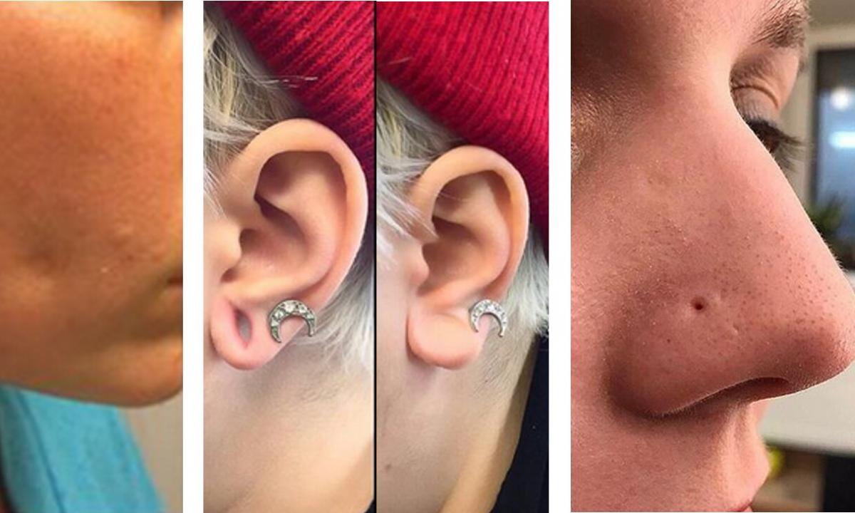 How to hide piercing