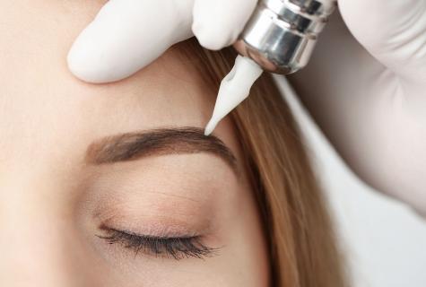 How to remove permanent make-up on eyebrows
