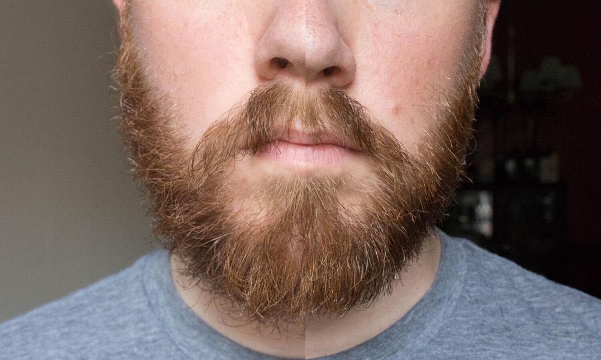 How to pick up beard