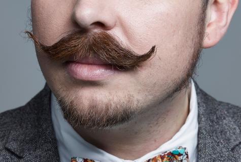 How to clarify short moustaches