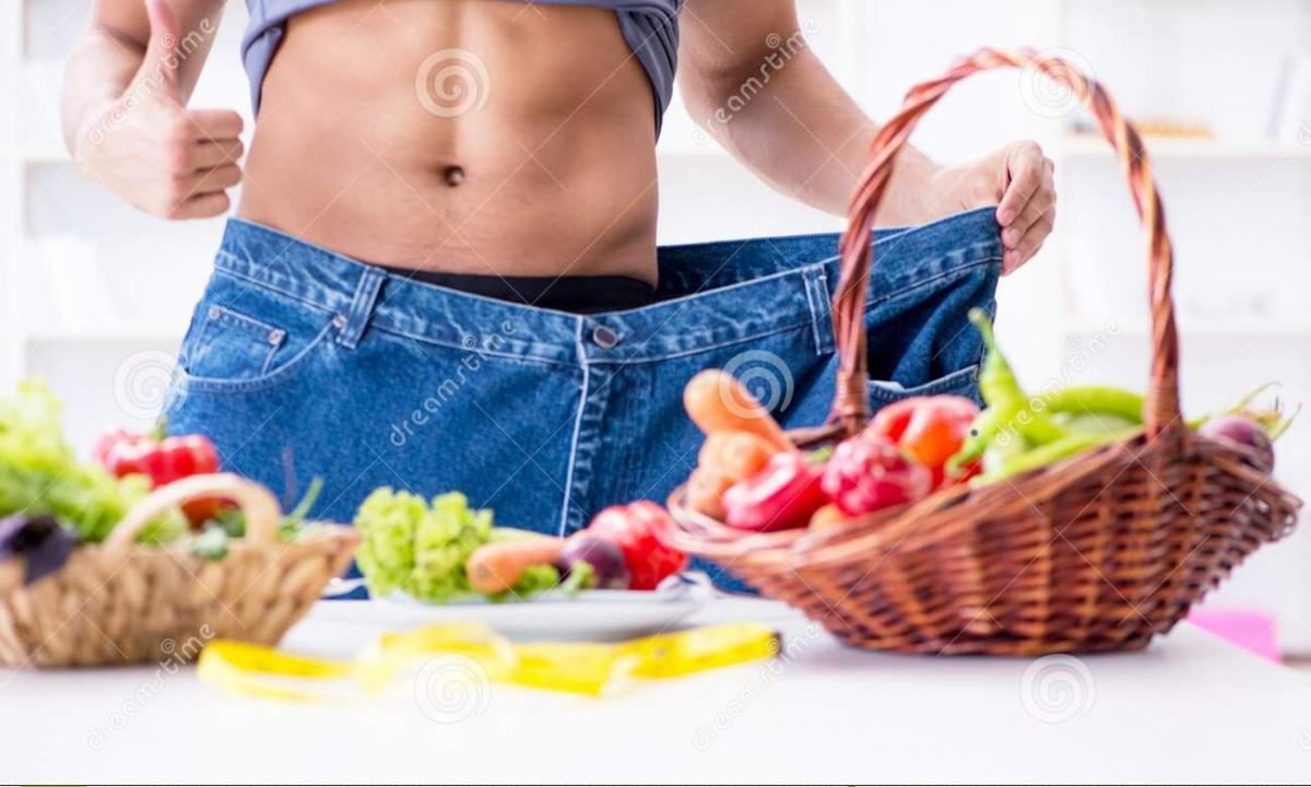 How to lose weight to the young man