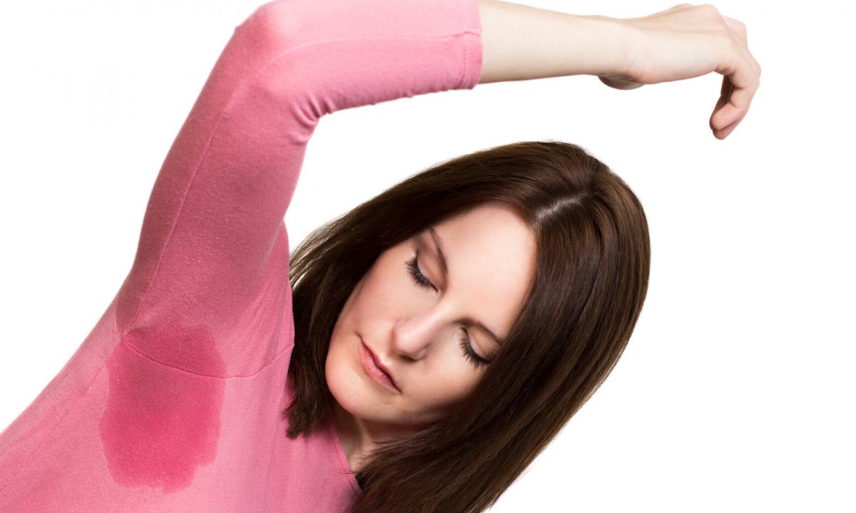 How to get rid of strong sweating