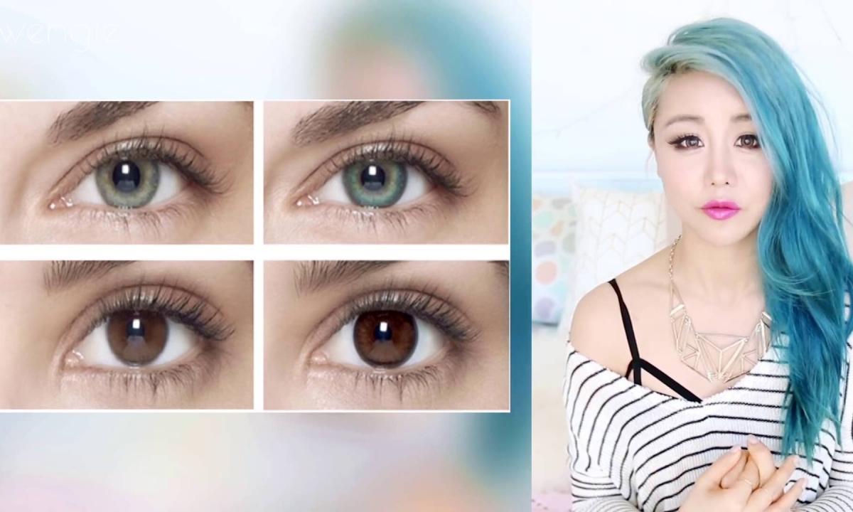 How to pick up color lenses
