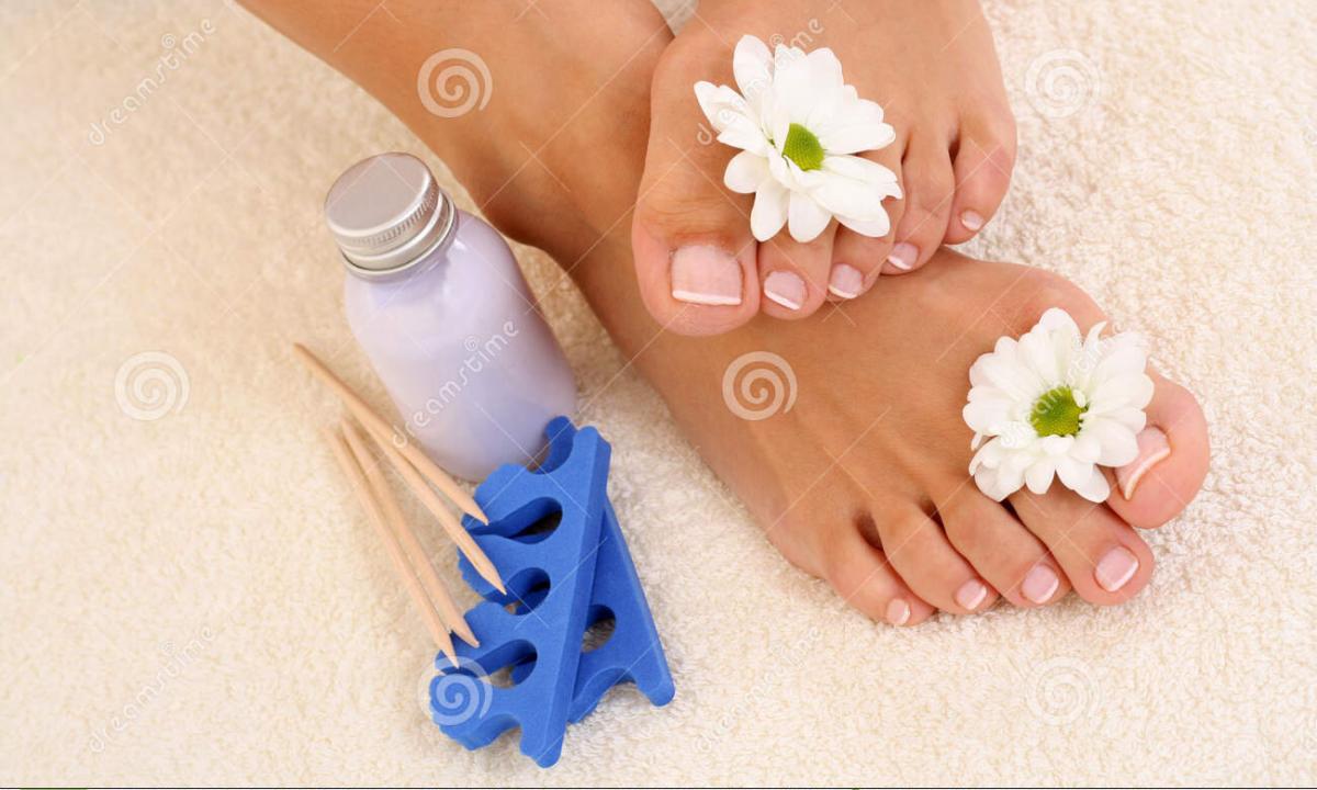 How to make hardware pedicure
