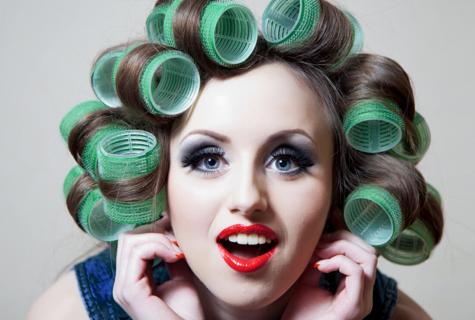 How to make hair curlers