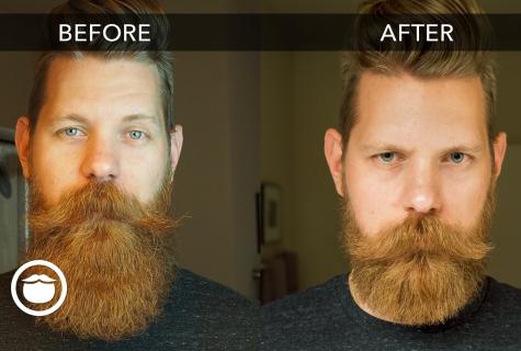How to release beard