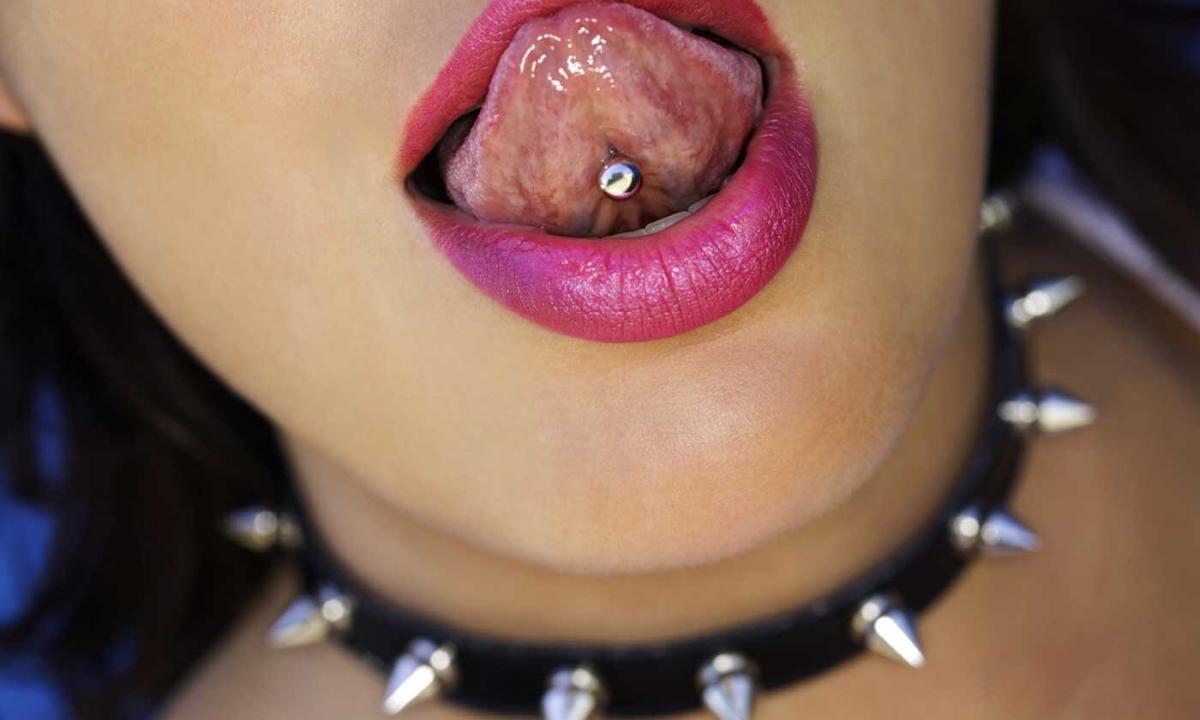 Than to take tumor out of the mouth after piercing