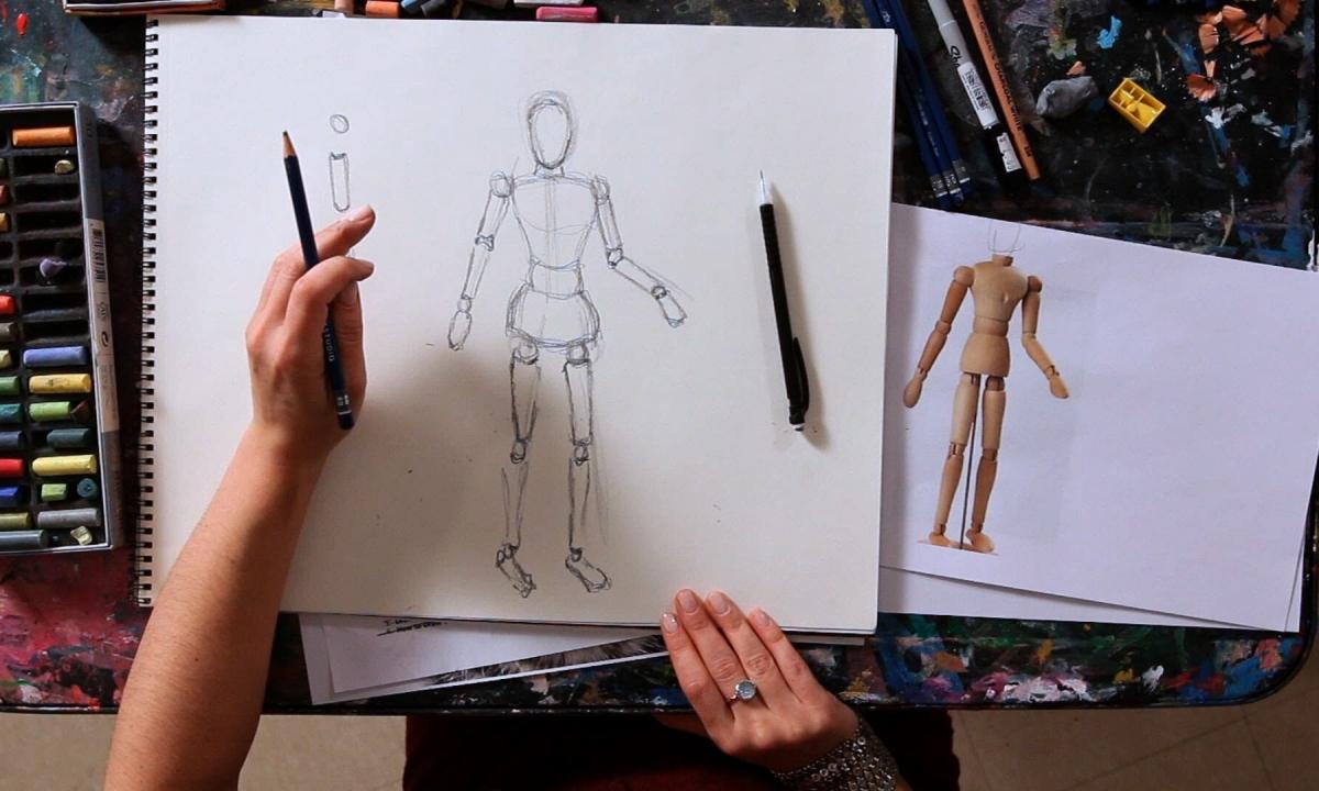 How to draw bodyart
