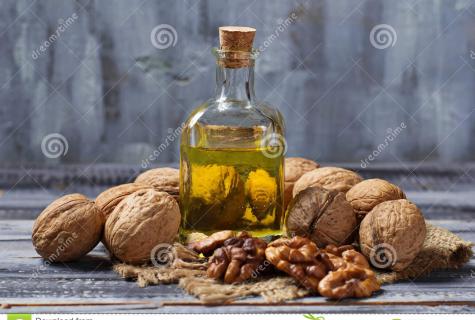 Walnut oil: useful properties, application