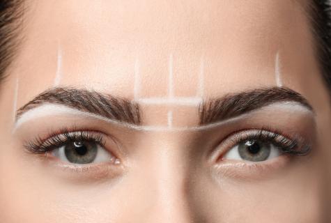 How to do correction of eyebrows