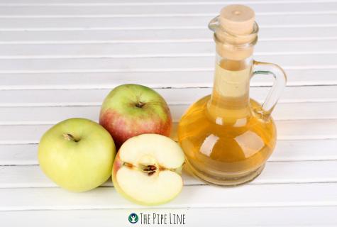 How to apply apple cider vinegar