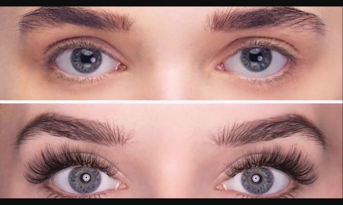 How to give to eyelashes volume