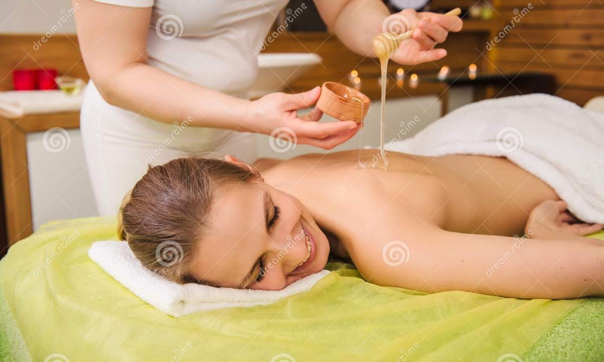 How independently to make honey massage in house conditions