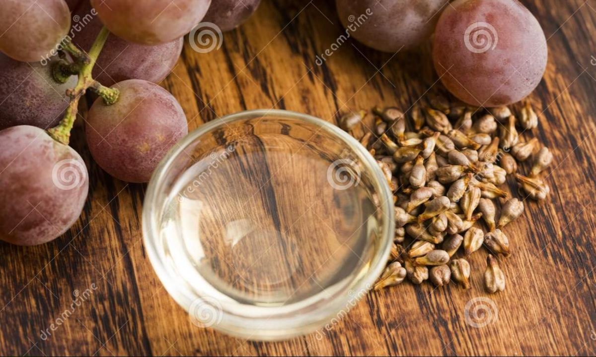 How to apply grape seed oil