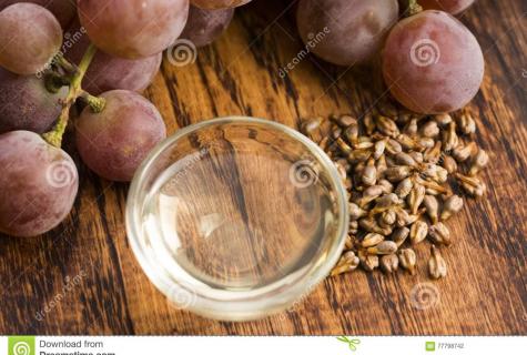 How to apply grape seed oil