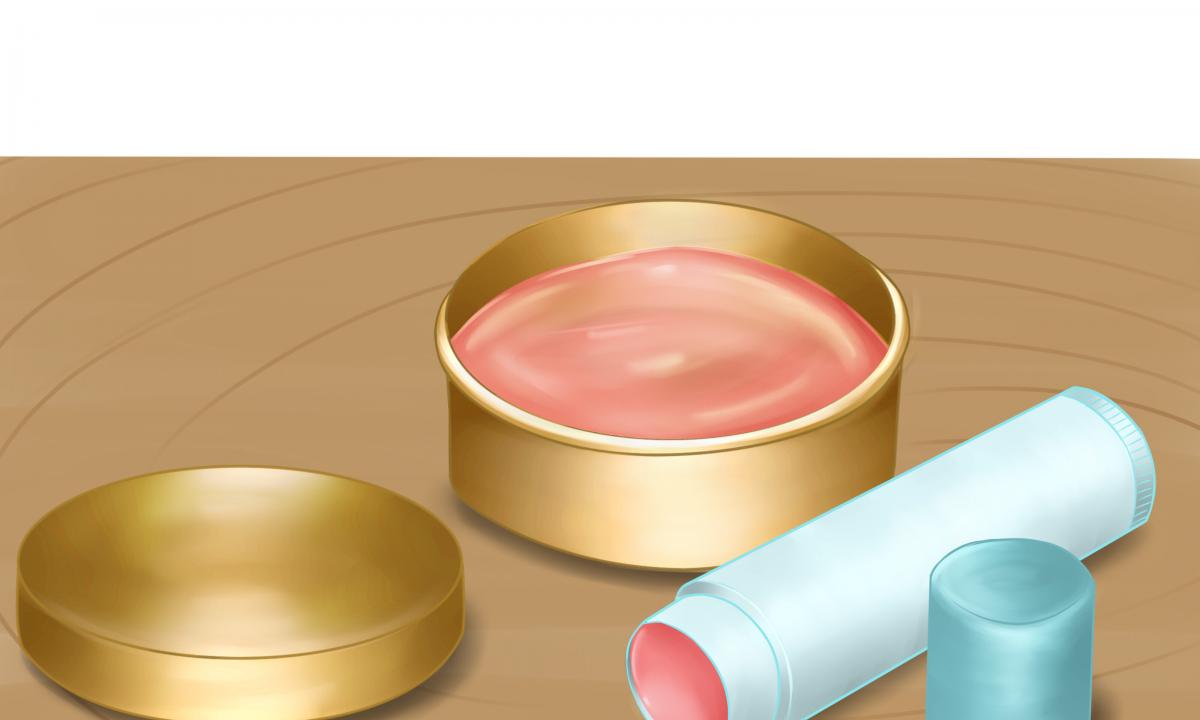 How to make lip balm in house conditions with own hands