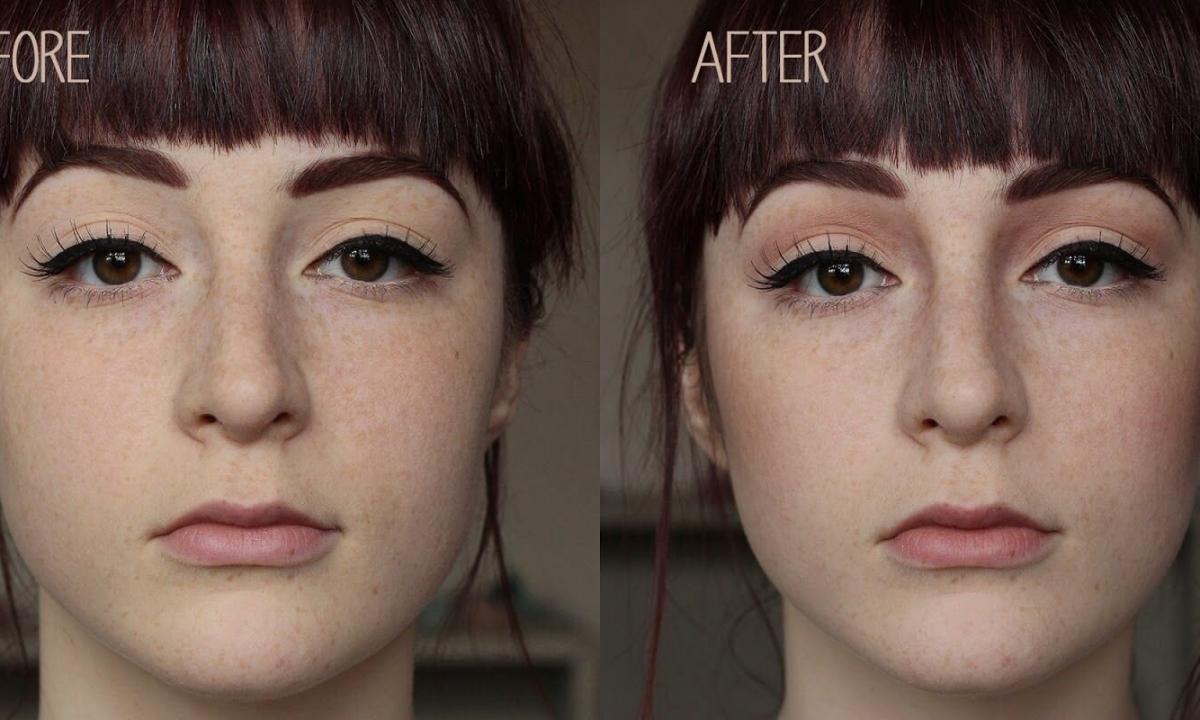 How to make nose visually it is less