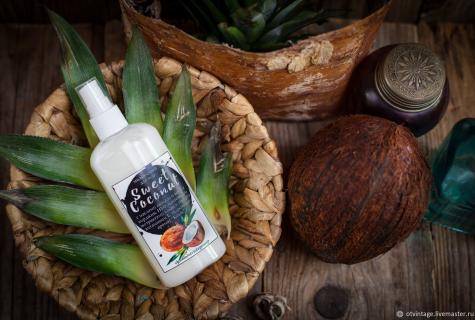 Coconut body and face oil