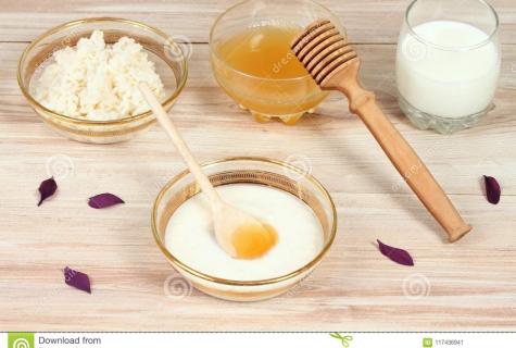 How to make mask of honey and milk