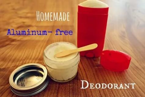 How to make deodorant in house conditions