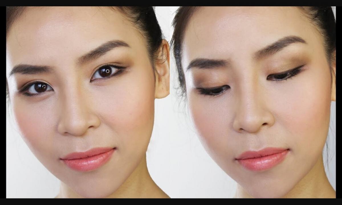 How to make up eyes to Asians