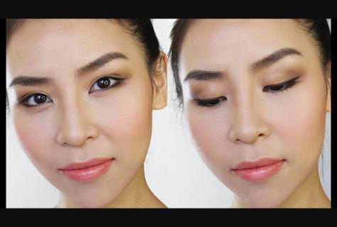 How to make up eyes to Asians