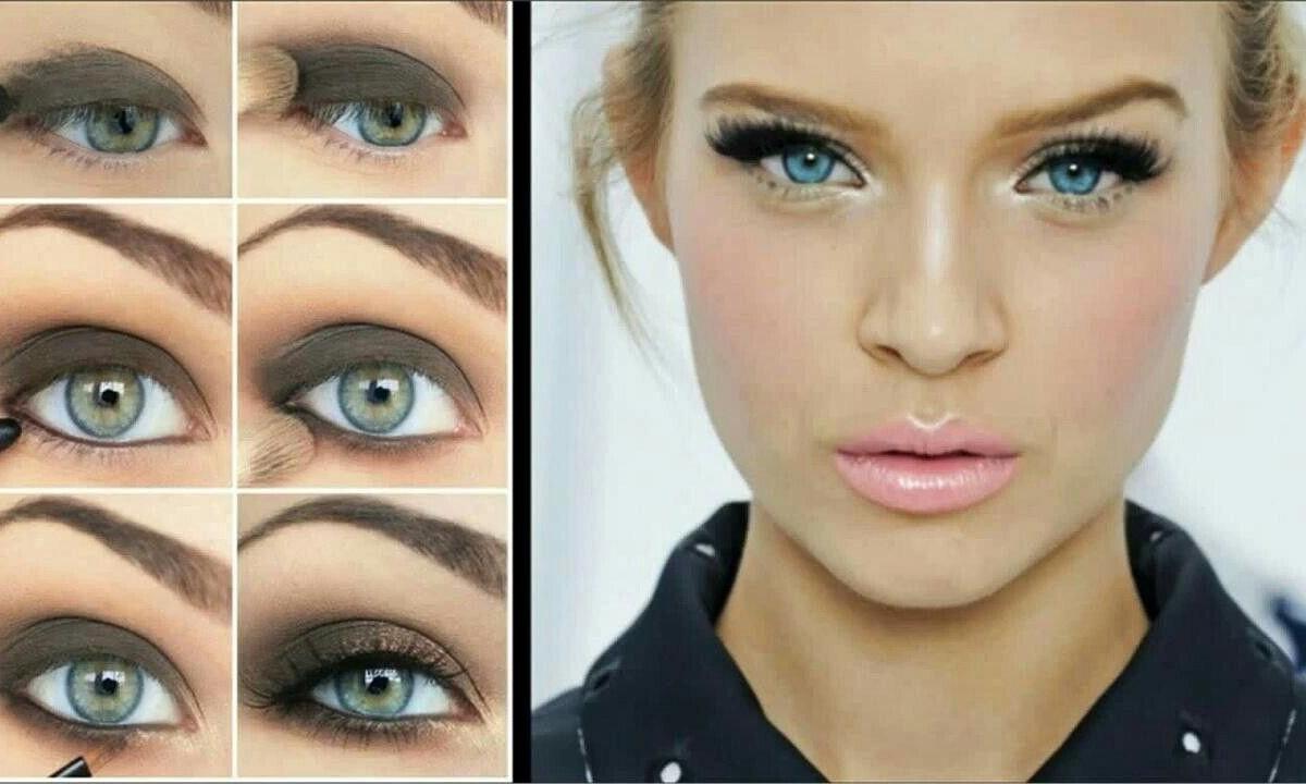 How to do make-up for big eyes