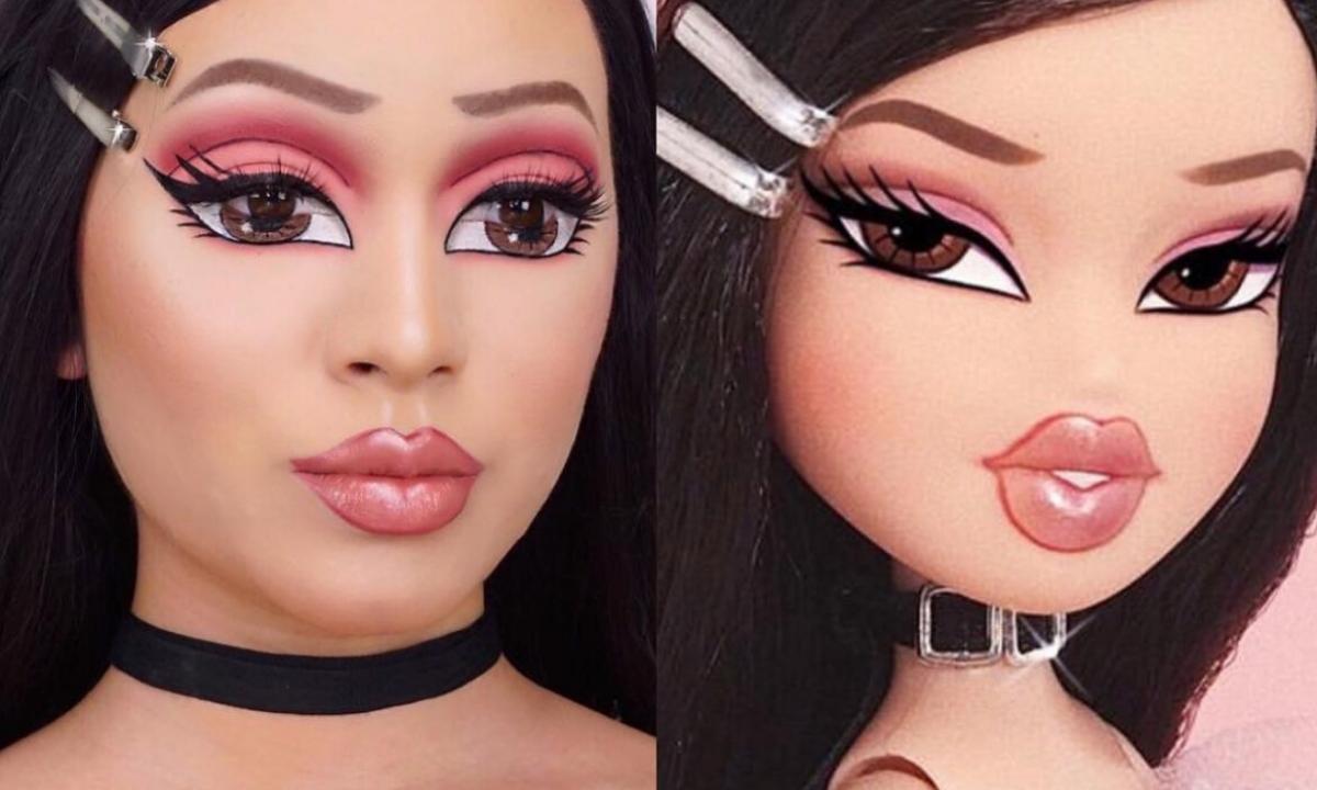 How to make up as Barbie