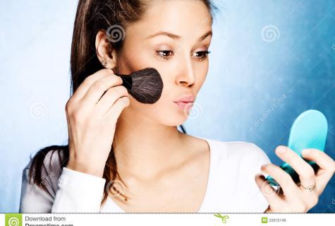 As it is necessary to apply blush