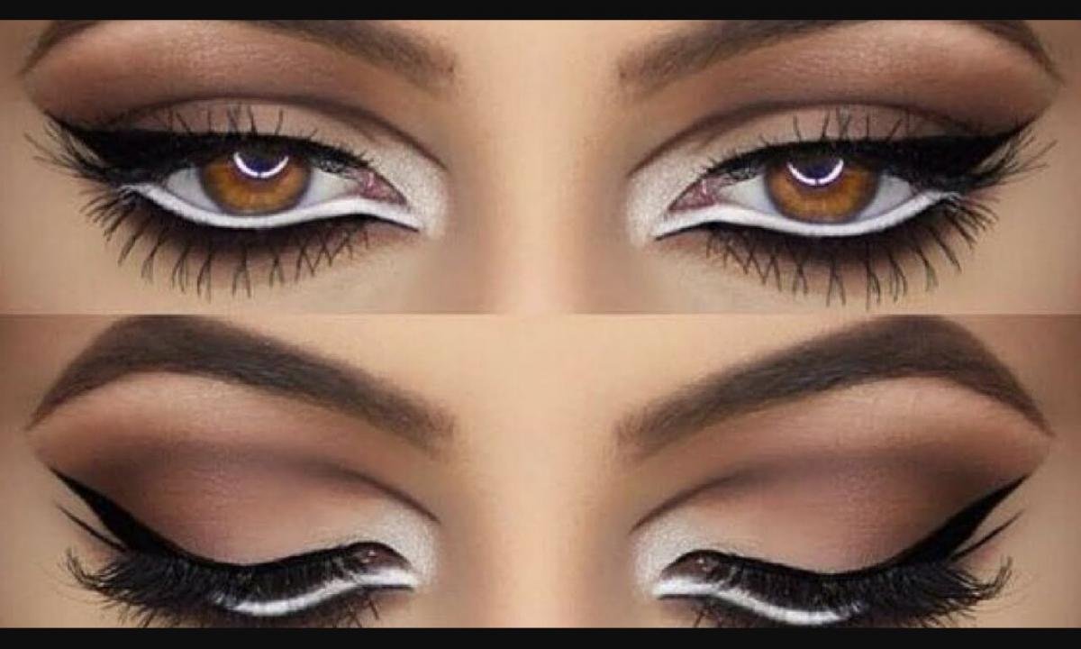 Skill lessons: Smokey ice for brown eyes step by step