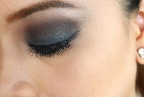 As it is correct to apply eye shadow