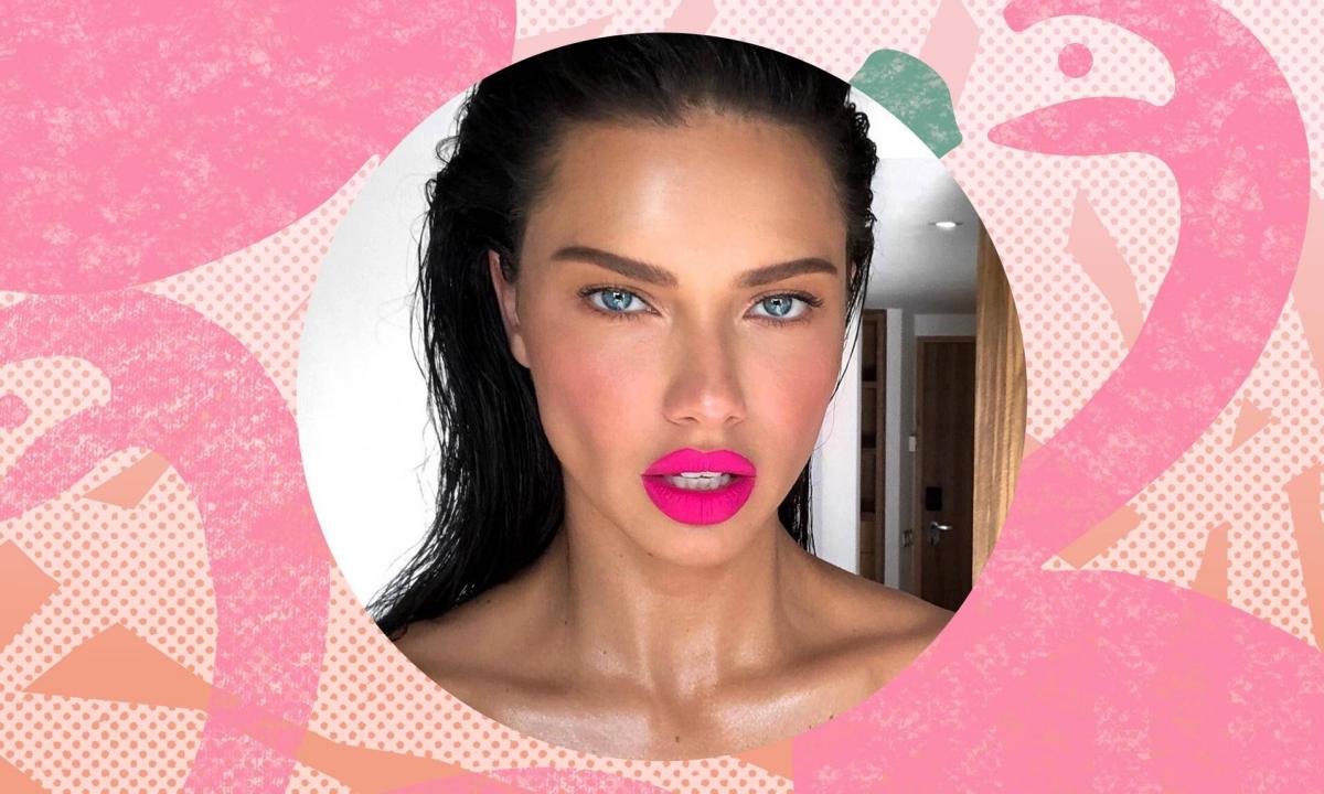 How to make Adriana Lima's make-up