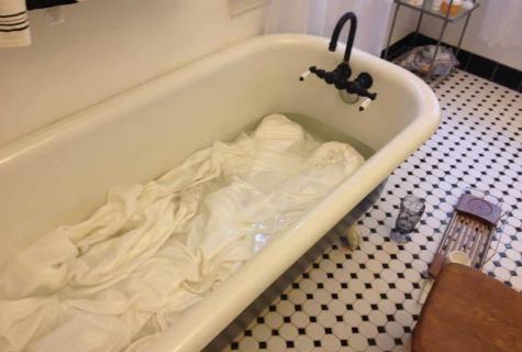 How to prepare the weakening house bathtub