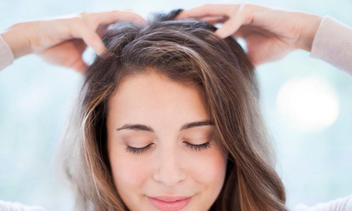 How to do massage of the head for hair