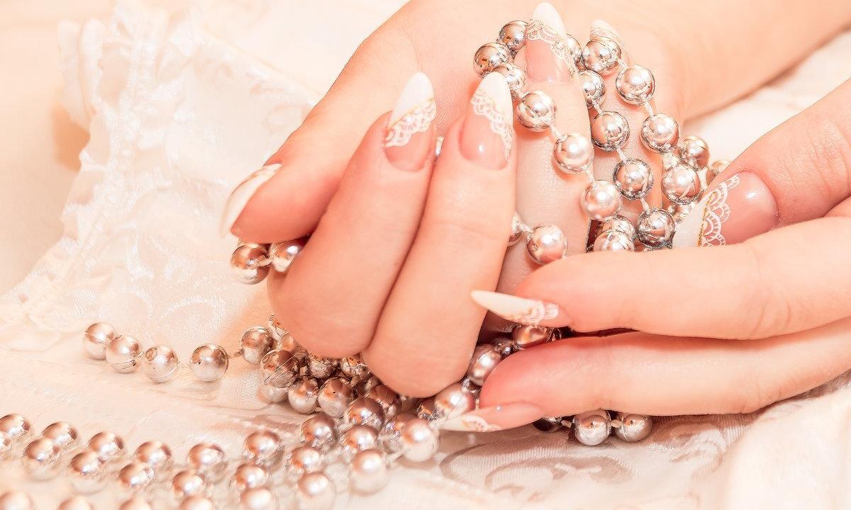 How to make wedding design of nails