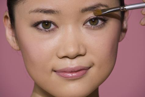 How to make make-up for narrow eyes