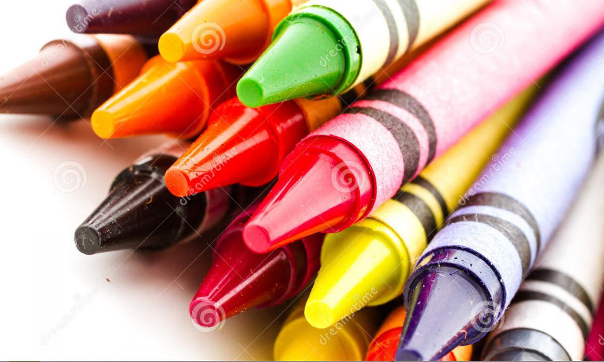 Crayons for hair and ways of their application