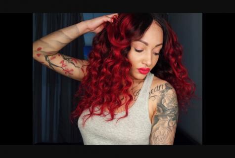 How to learn whether the red hair color will suit you